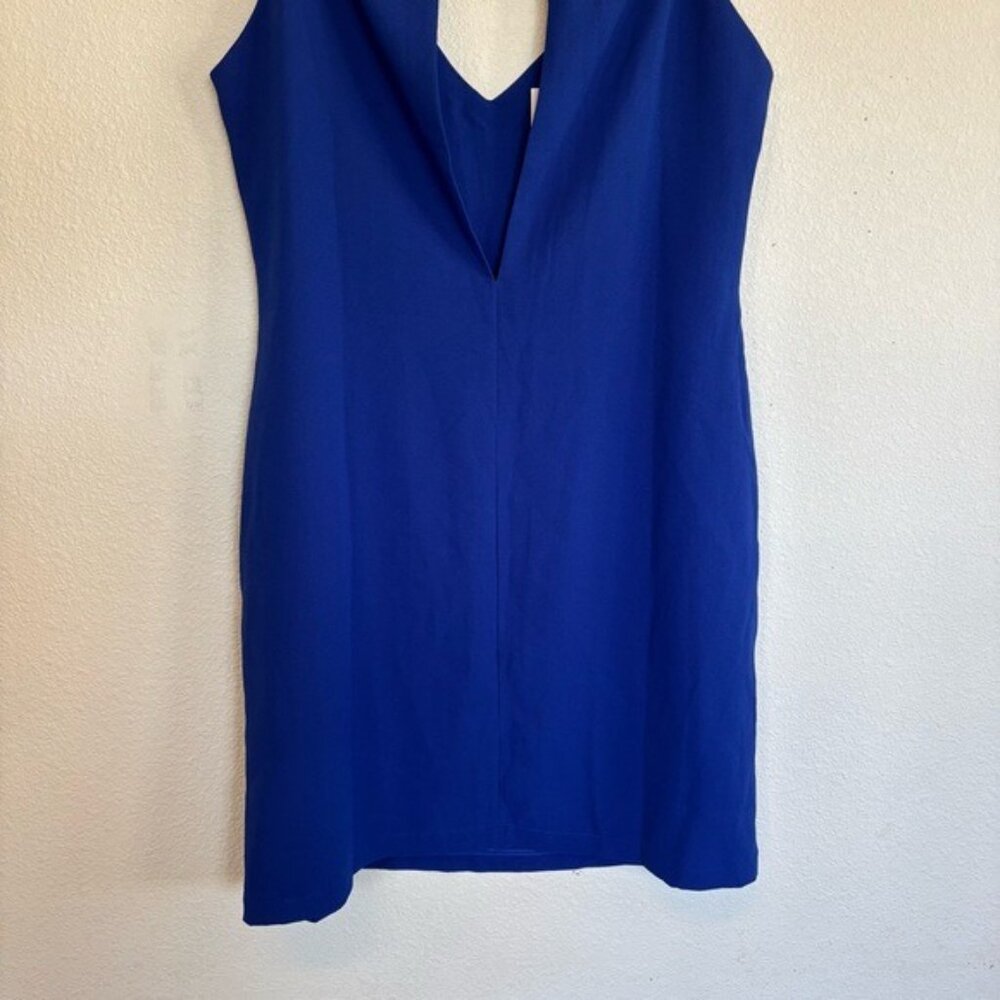 Three of Something Revolve Directions Mini Dress Cobalt Blue NWT - Picture 8 of 9